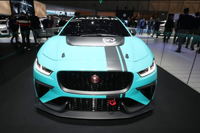 Jaguar I-Pace Electric Racing Car Trophy 